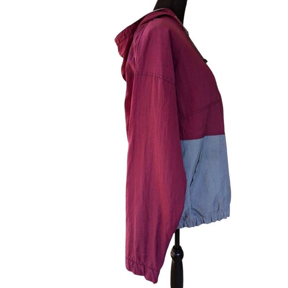 Vintage USC Trojans Anorak Jacket with Side Zippers Maroon and Gray Size Medium - Picture 8 of 11